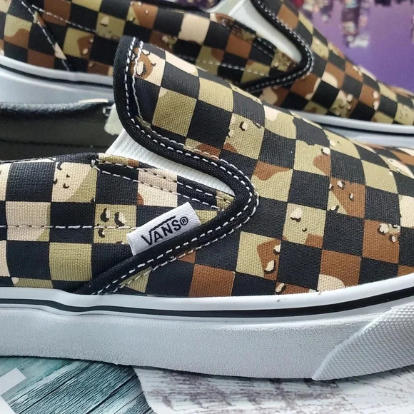 Vans Checkerboard Classic slip on (CL) - Picture 8 of 13